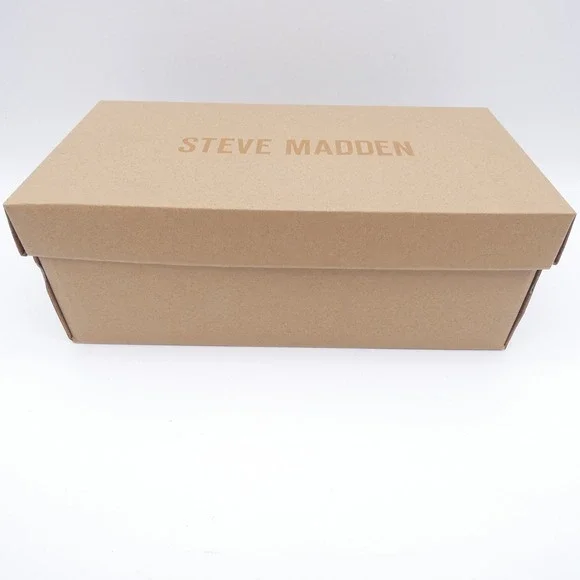 Steve Madden Shaggy Brown Multi Faux Fur Slide Sandals SHAG01S1 Womens 9 - Picture 5 of 6